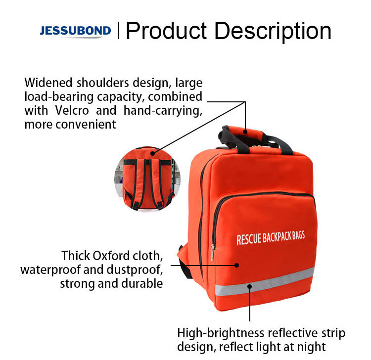 Emergency Kit Field Travel First Aid Kit Earthquake Fire Fighting Emergency Medical Kit First Aid Waist Bag Empty Bag