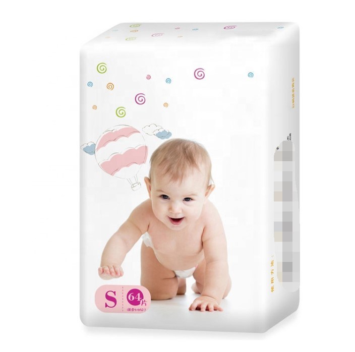 Disposable Cute Infant Baby Diapers for Sensitive Skin