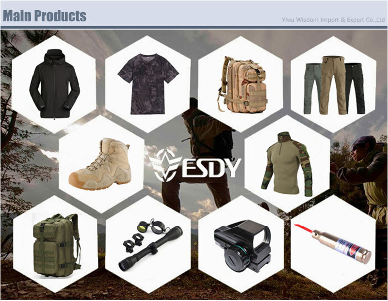 Esdy Military Boot Tactical Men's Safety Boot Camouflage Shoes