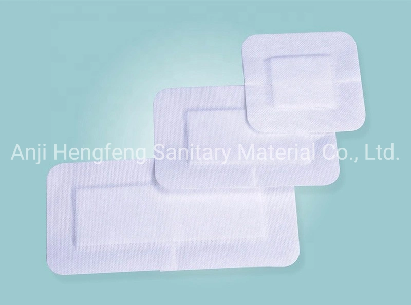 Non-Woven Fabric Material Adhesive Wound Dressing