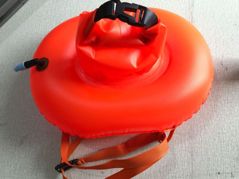 Auxiliary Rescue Buoy Swimming Float Bag Waterproof Bag