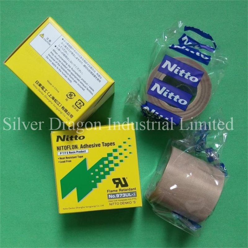 Nitto Adhesive Tapes, Nitoflon Adhesive Tapes, No. 973UL-S 0.13X50X10