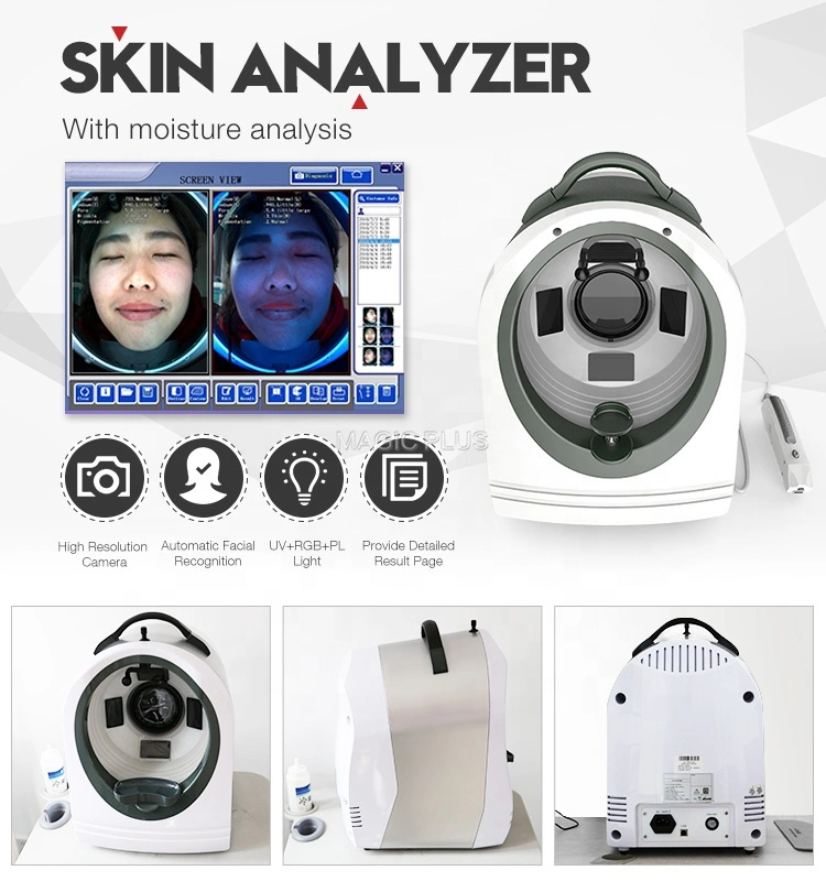 Best Portable-Skin-Analyzer-Camera-Android Skin Detector Skin Face Analyzer for Two Spectra