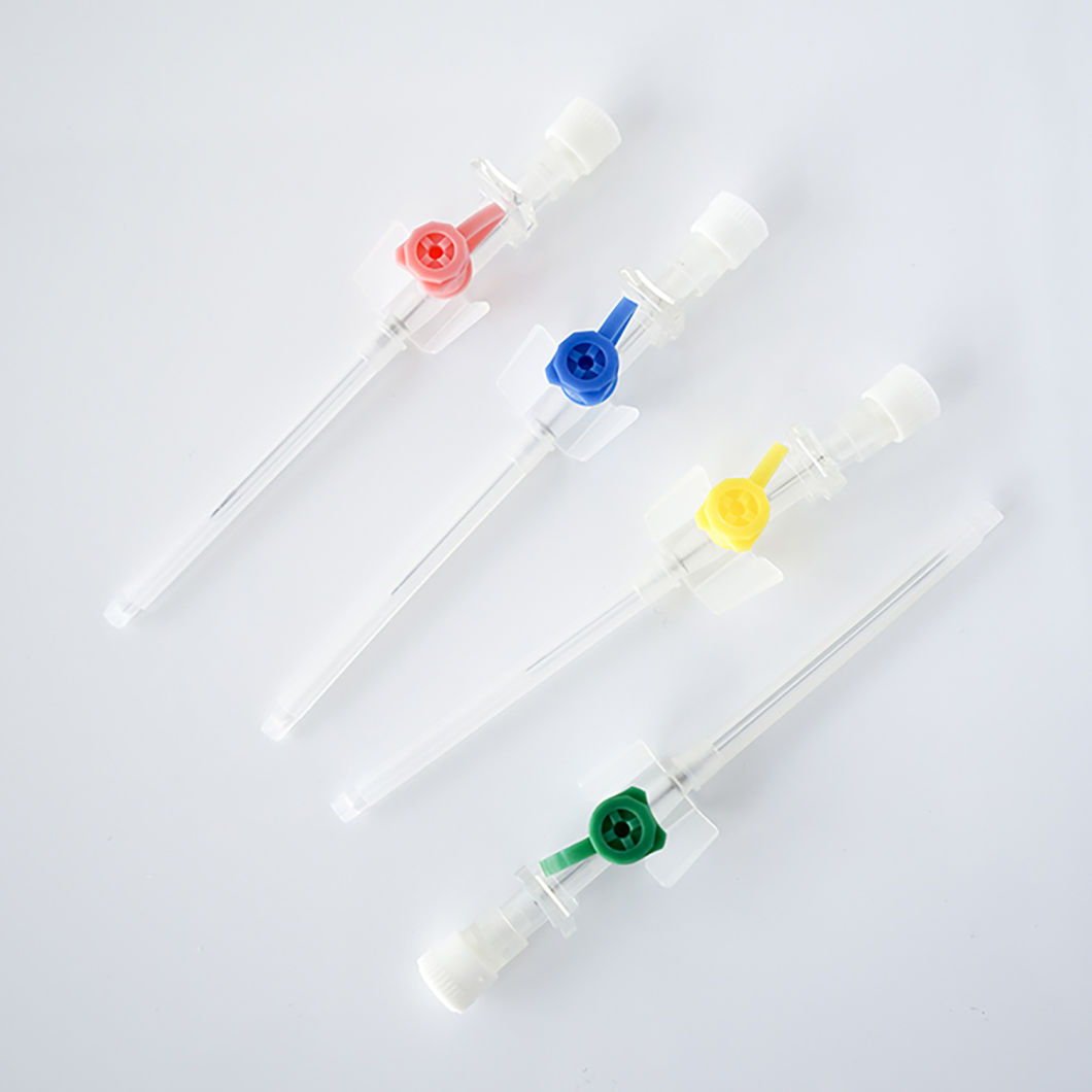 Safety IV Cannula Dressing Different Sizes with IV Set / Infusion Set
