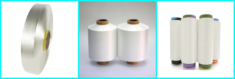 40/1 Spun Polyester Vortex Spun Yarn Cationic Spun Polyester Yarn