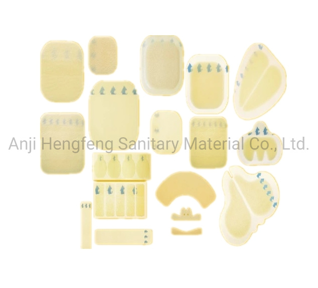 Edge Holding Hydrocolloid Dressing Wound Dressing Passive Dressing