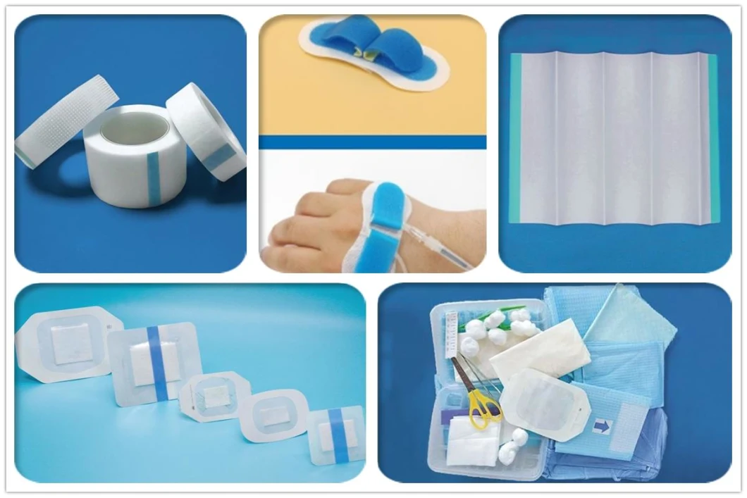 Adhesive Wound Dressing with Absorbant Pad for Different Size Wound