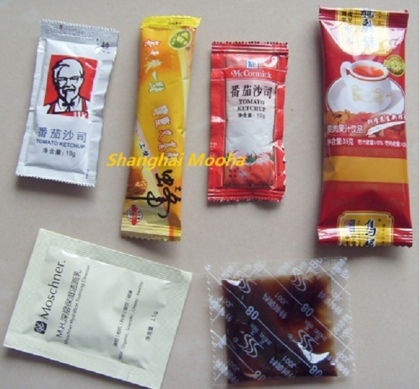 Automatic Dressing Sauce Vinegar Jam Jelly Cream Ketchup Honey Viscous Food Liquid Vffs Bagging Packing Machine