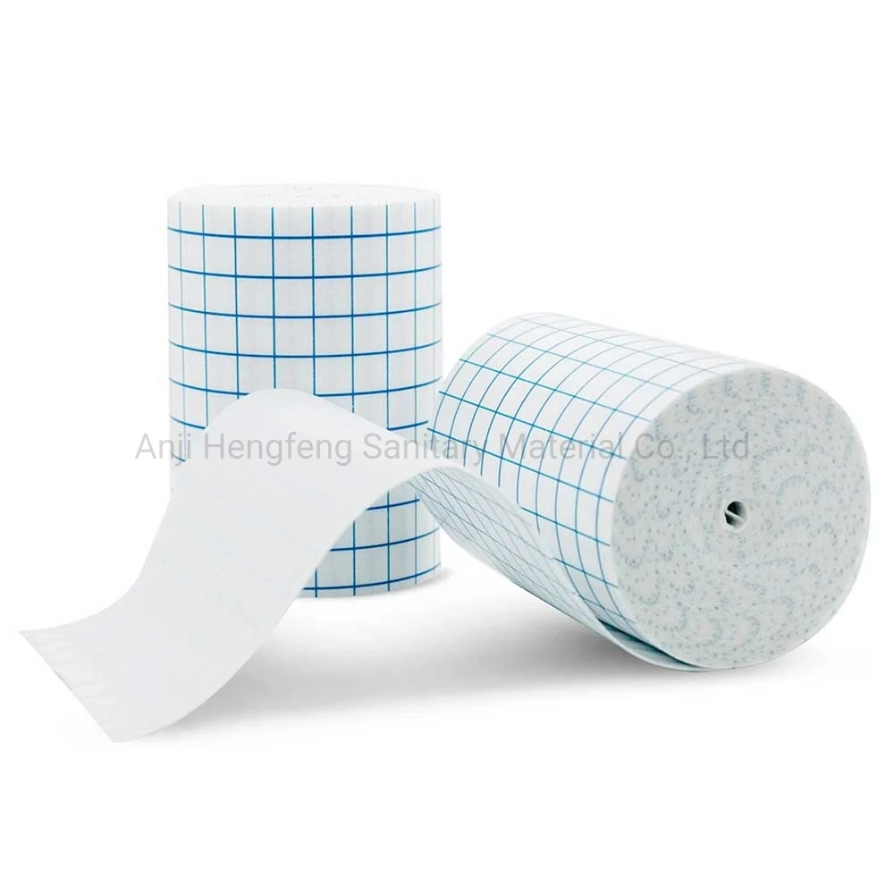 Medical Non Woven Hot Melt Fixation Adhesive Dressing Tape Factory