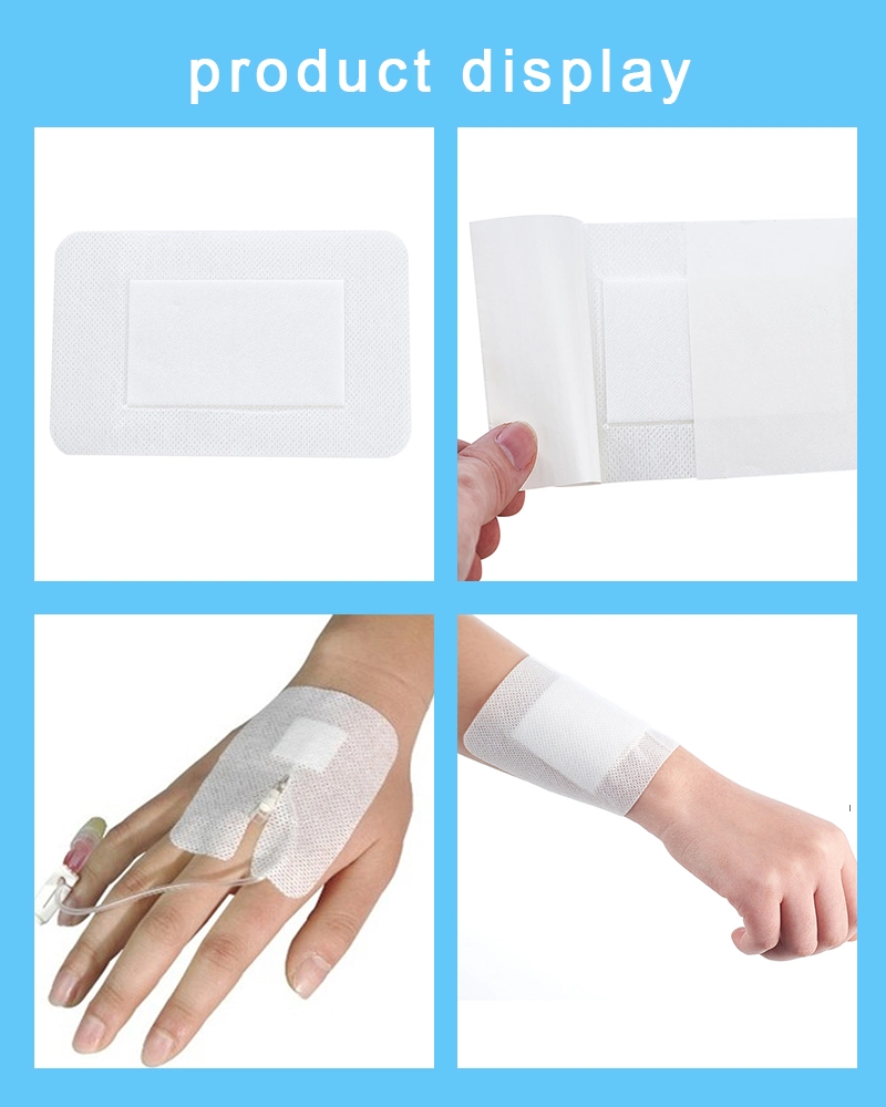 Nonwoven Island IV Wound Dressing Sterile Dressing Pack with Ce ISO FDA