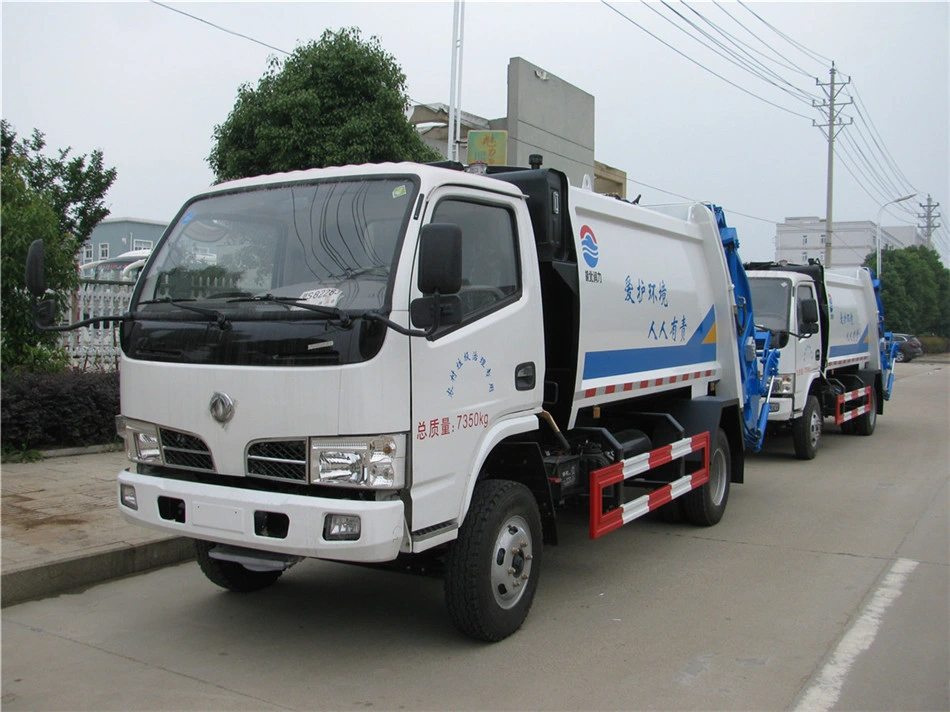 Factory Supplied 4X2 6m3 Compression Garbage Truck, Compression Waste Truck, Compression Refuse Truck for Sale