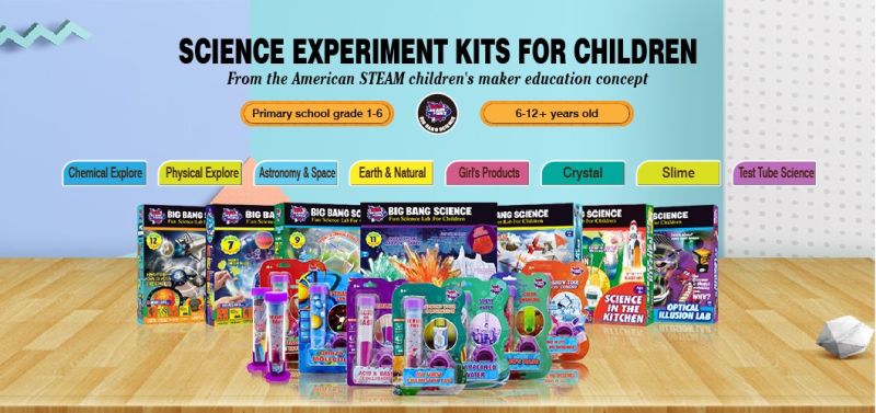 Amazing Science Kit Chemistry Experiment Kit Crystal Growing Kit