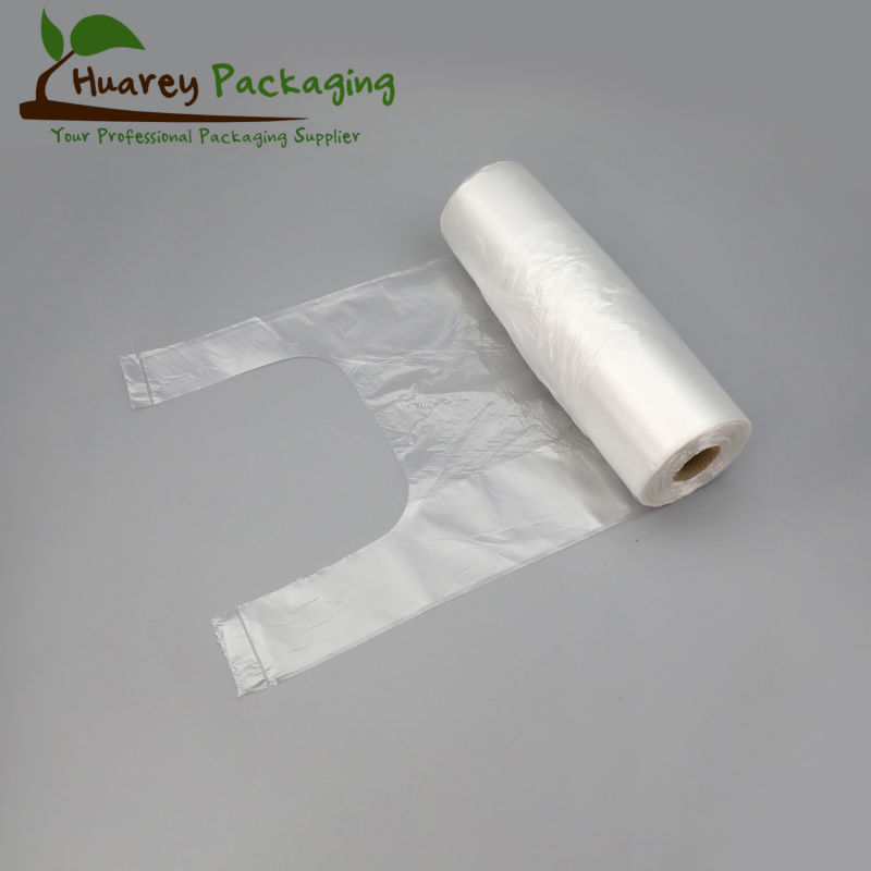 HDPE/LDPE Transparent Clear Plastic Bags on Roll, Produce Roll Bag