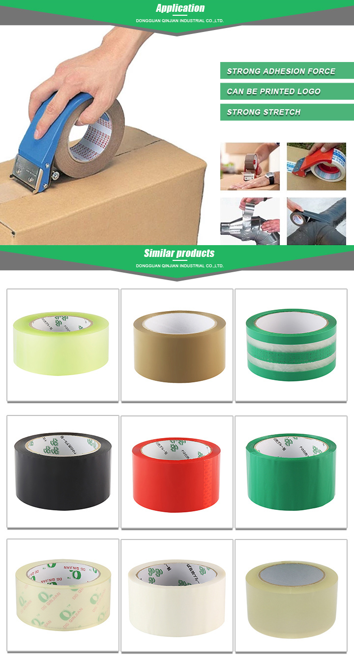 Carton Packing Adhesive BOPP Adhesive Tape for Packing