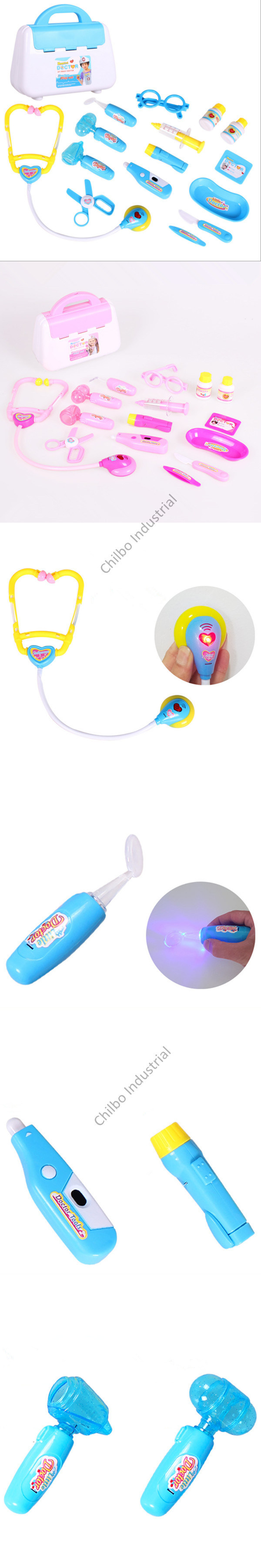 Preschool Plastic Medical Kits Toy Kids Doctor Set