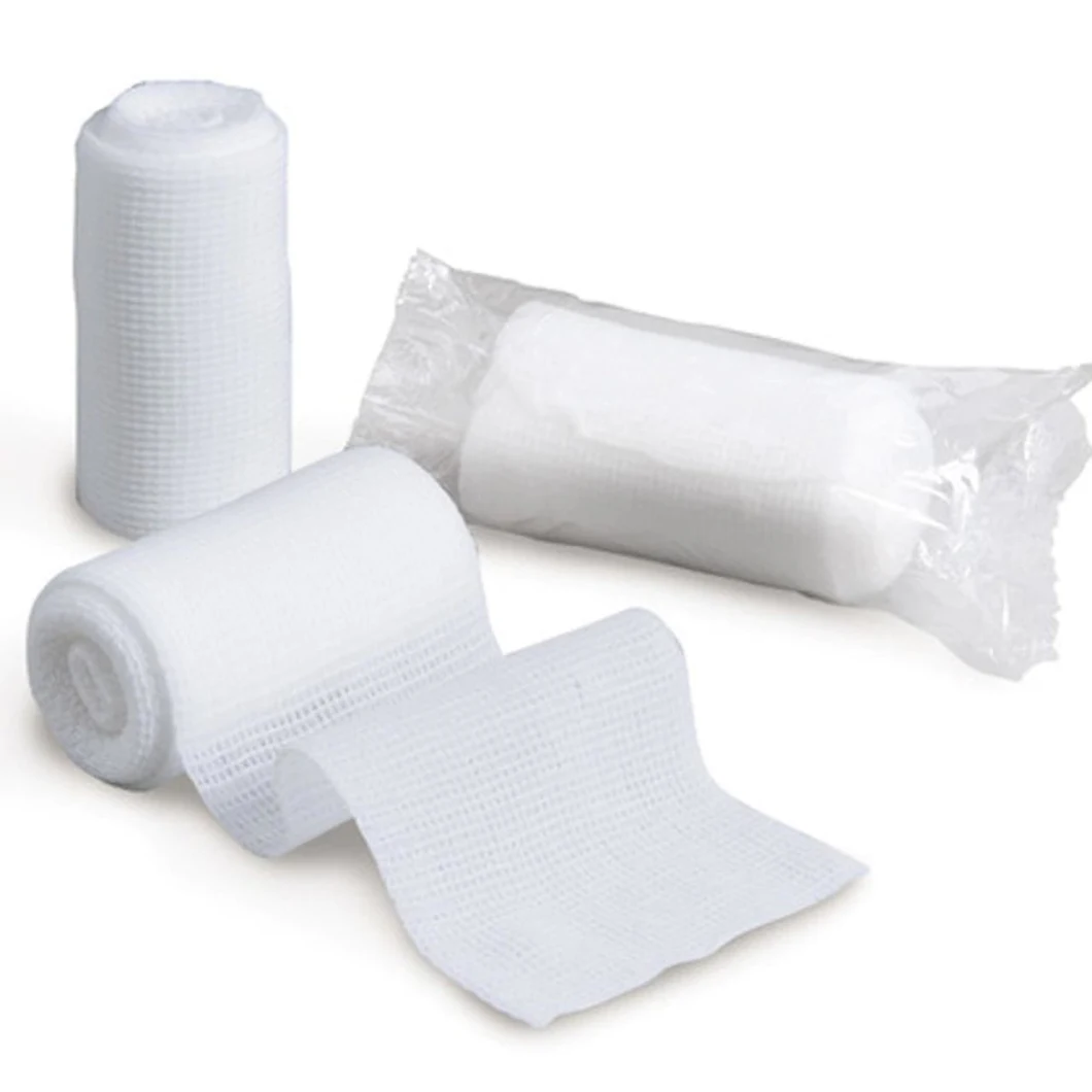 Medical 100% Cotton Absorbent Gauze Roll Dressing Gauze Roll
