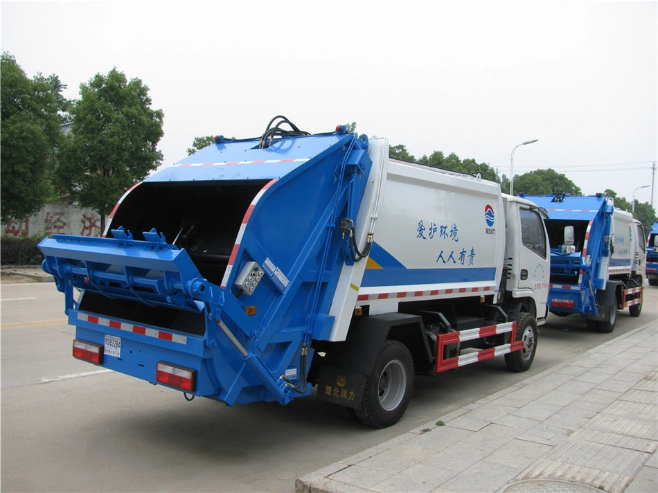 Factory Supplied 4X2 6m3 Compression Garbage Truck, Compression Waste Truck, Compression Refuse Truck for Sale