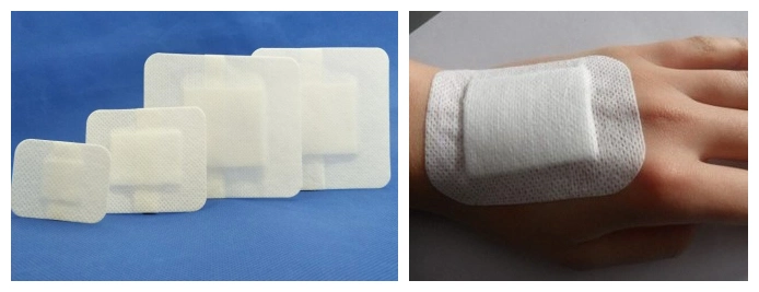 Adhesive Wound Dressing with Absorbant Pad for Different Size Wound