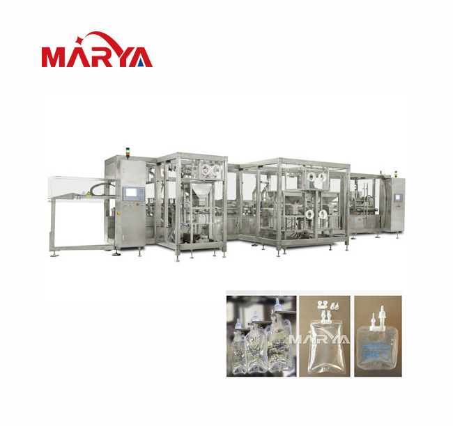 Marya Soft Bag IV Machine Pharmaceutical IV Filling Machine for IV Infusion