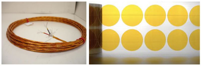 Amber Color Polyimide Film Used for Silicon Coated Adhesive Tape