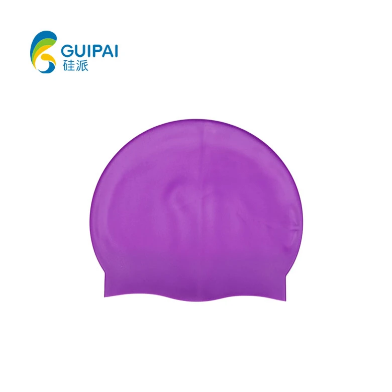Customized Logo Waterproof Comfy Silicone Sports Swim Cap Swim Hats Swimming Caps