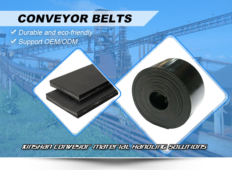 The Conveyor Belting Used in The Port