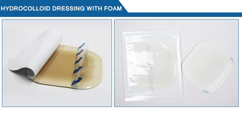 Medical Hydrocolloid Dressing for Wound Healing (With Thin Border)