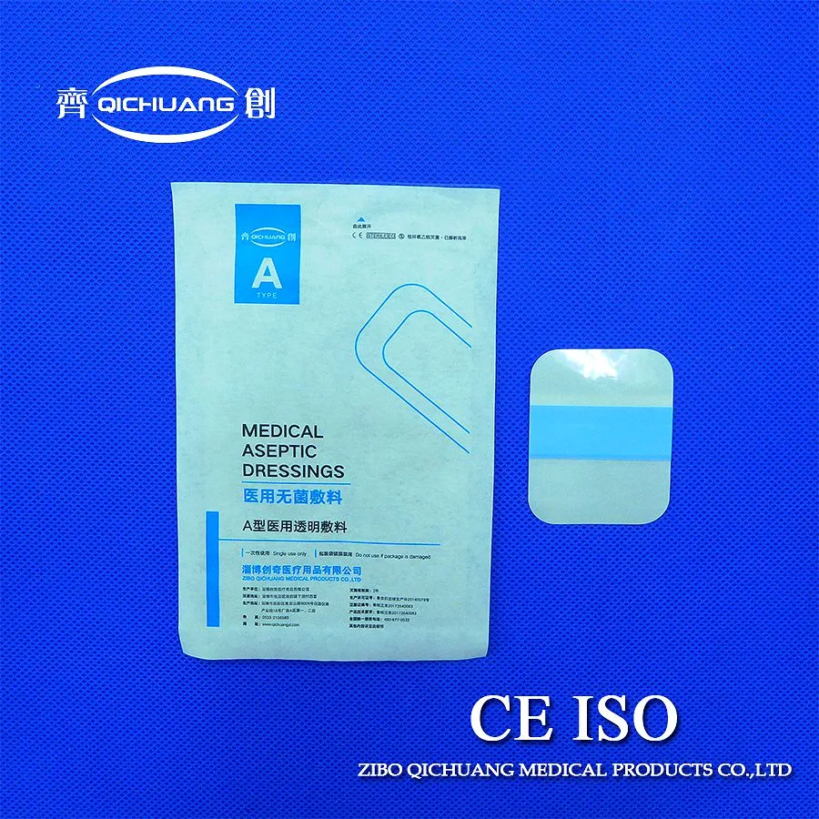 4cm*5cmsemi Permeable Adhesive Dressing Waterproof Transparent IV Catheter Dressing