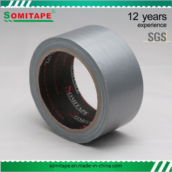 Sh318 High Adhesive Green Fabric Tape/Stationery Tape for Fixing Somitape