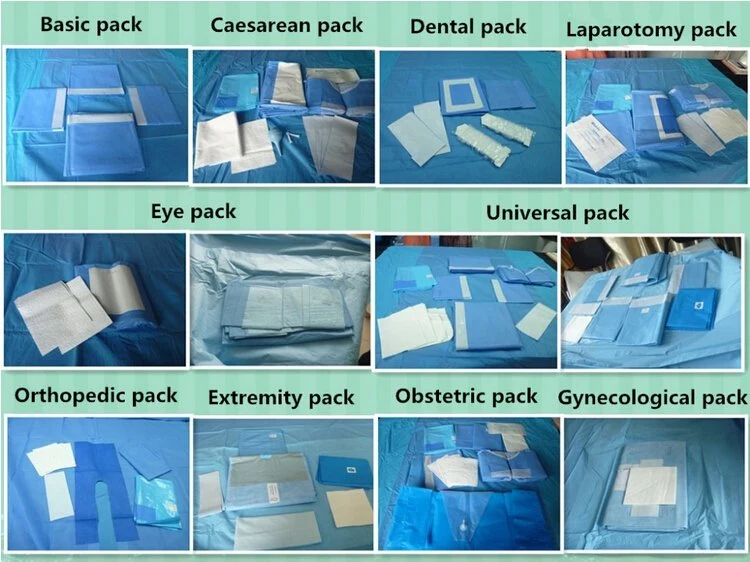 Disposable Medical Consumables Delivery Surgical Pack and Dressing Surgical Kit in Medical Consumable Item