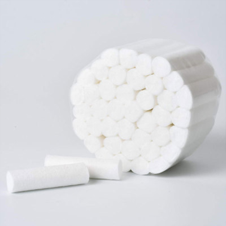 China Manufacturer Medical Use Disposable Dental Cotton Roll Dental Supplies High Absorbent Dental Cotton Roll
