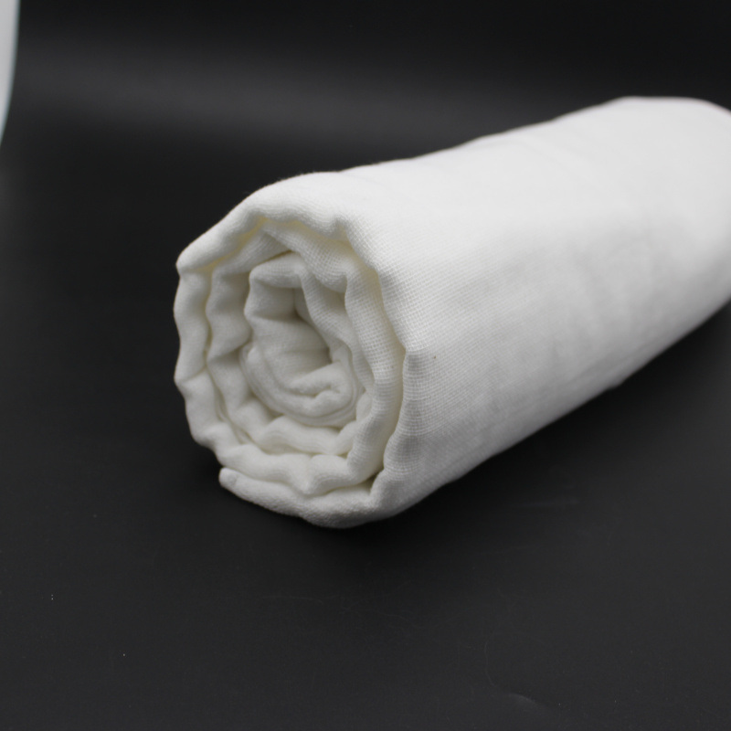 100% Raw Cotton Medical Products Supply Gauze Roll