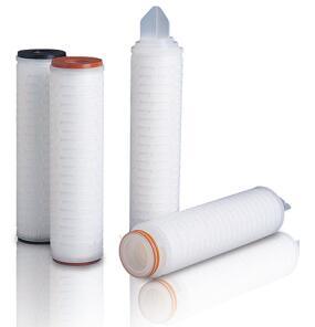 Large Flow Plastic Sterile Filter PP Pleated Water Filter Cartridge