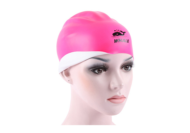 100% Silicone Swim Cap Custom Logo Waterproof Swimming Cap FDA Approved Swimming Gear
