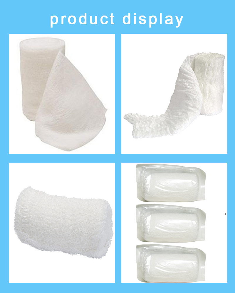 Factory Price Kerlix Bandage Medical 100% Cotton Gauze Bandage