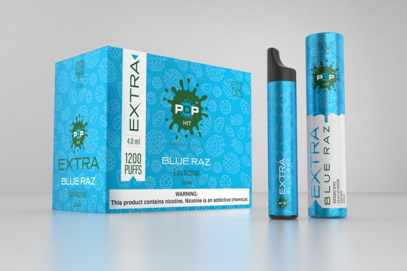 Wholesale Pop Extra Disposable Pod 1200 Puffs E-Cigarettes Pop Extra Vape