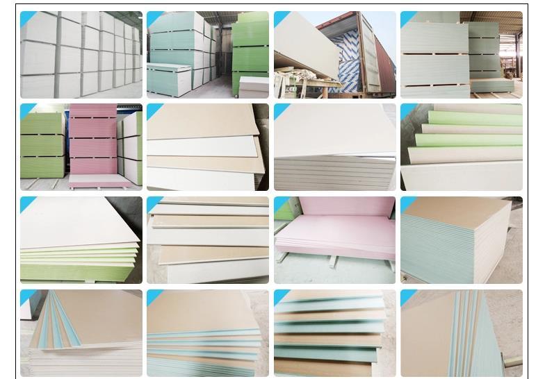 Plasterboard Gypsum Board Supplier Paper Faced Gypsum Board Ex-Factory Price