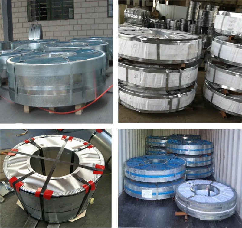 Packing Bands Usage Dx51d Z120g Zinc Coated Galvanized Steel Strip