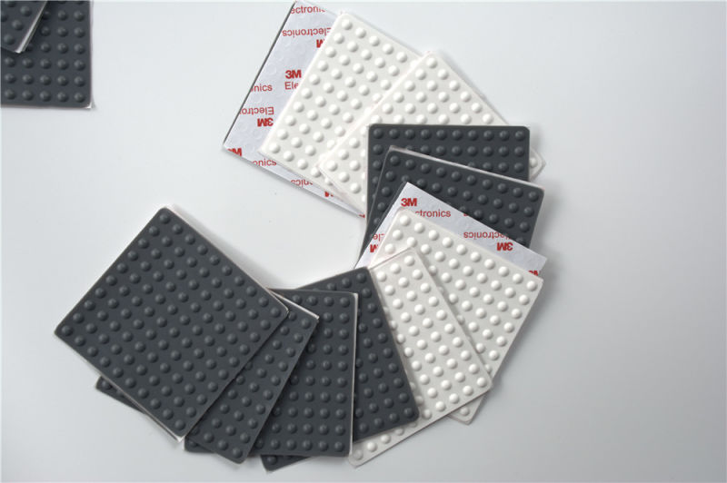 Anti Slip Adhesive Backed Silicone Rubber Feet