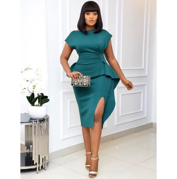 Wholesale African Mothers Dress Plus-Size New Tight Sexy Dress Dress Euramerican Dresses