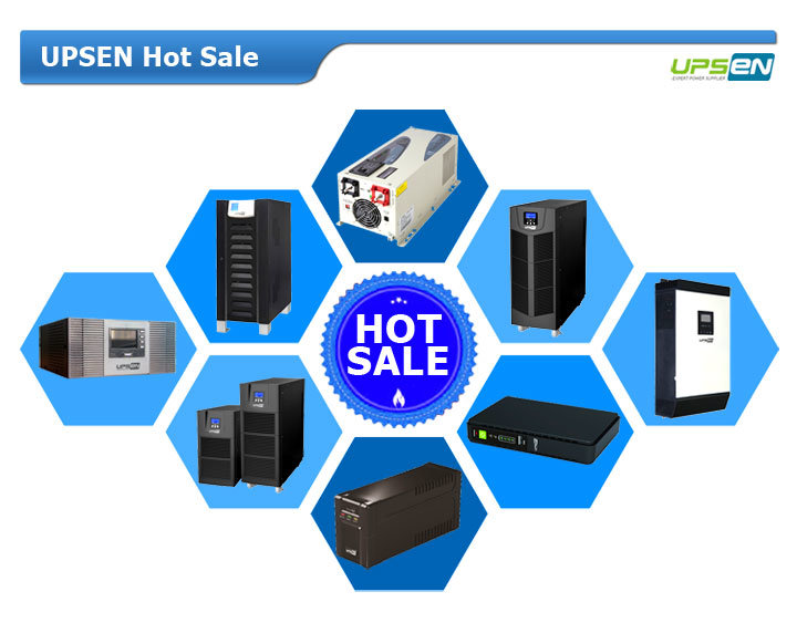Low Frequency Extra Wide Input Large LCD Display Online UPS