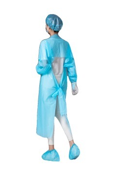 Wholesale Easy Care Plastic Non Sterile Isolation Clothes for Individuals