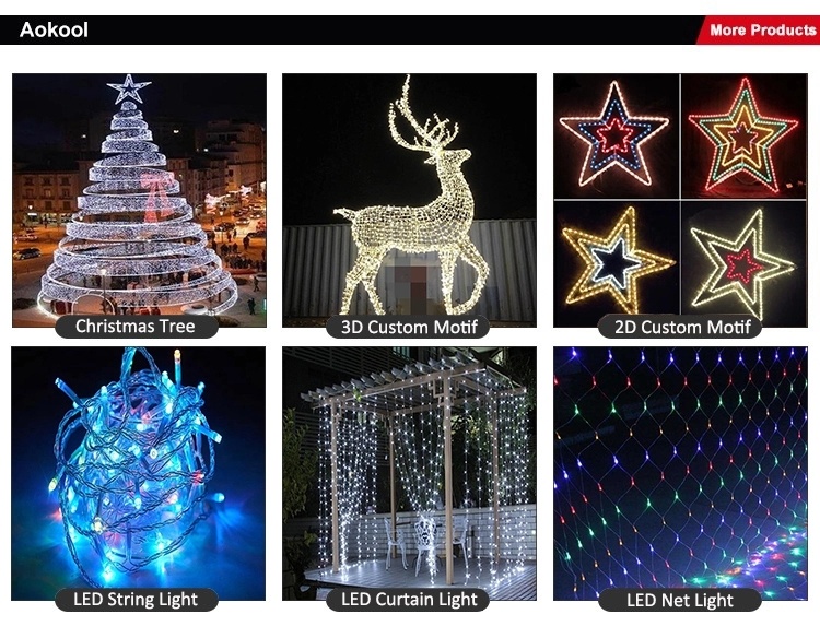 3m X 3m with 300LEDs LED Christmas Curtain Decoration Lights