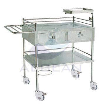 AG-Ss058 Stainless Steel Dressing and Medicine Change Cart