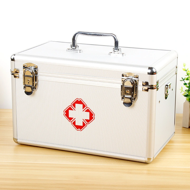Hx-Z031 Aluminum First Aid Case with Belt First Aid Kit