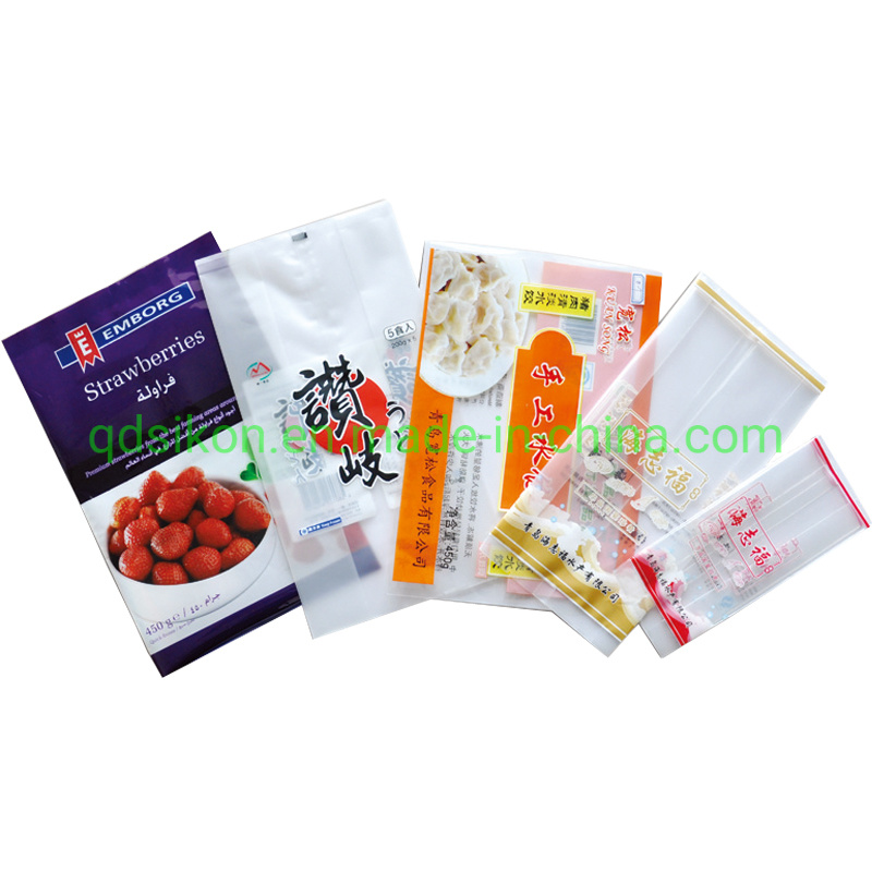 Customized Different Types of Plastic Bags for Food Packaging