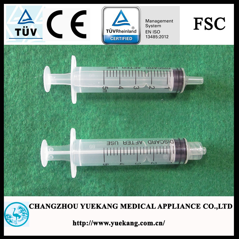 Sterile Disposable Syringes in Various Sizes for Medical