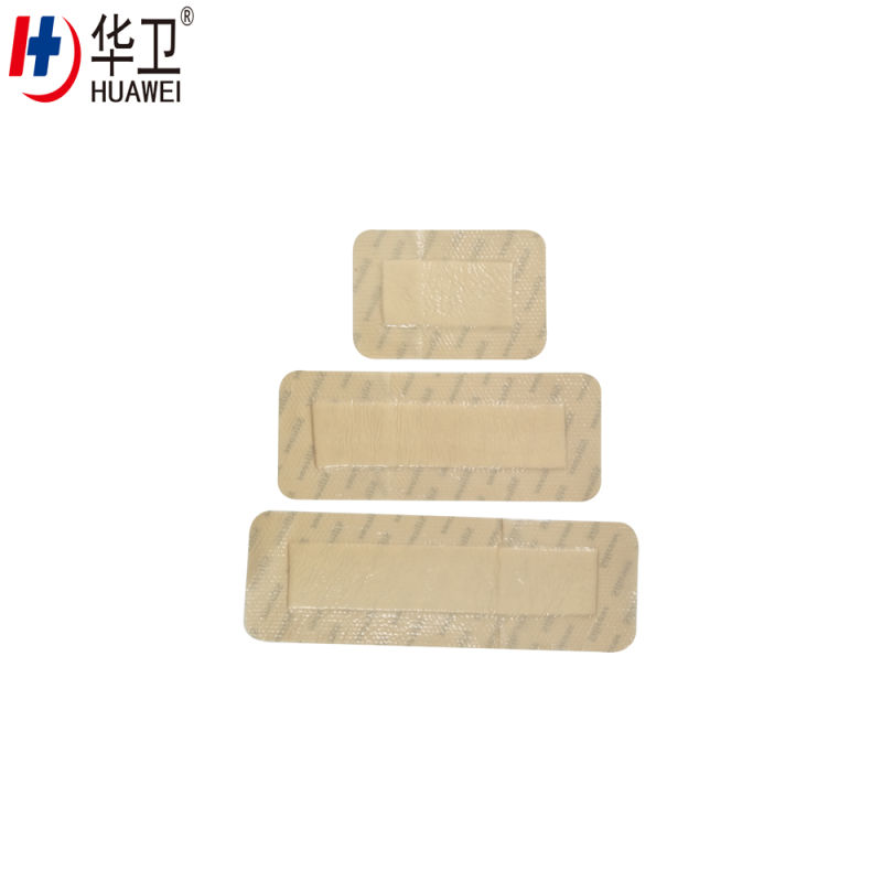 10X30 Silicone Bordered Foam Dressing for Wound Care