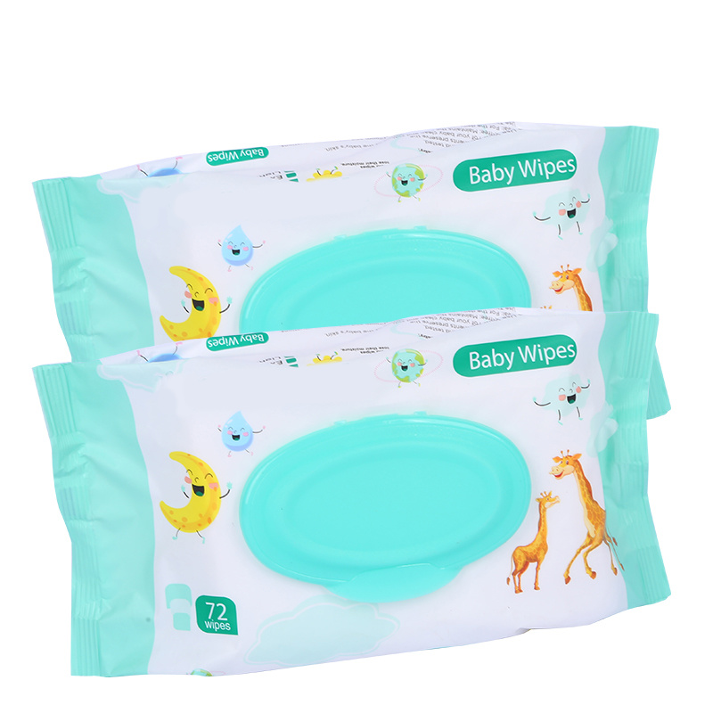 High Quality Baby Wipes with Lemon Extracts for Sensitive Newborn Skin