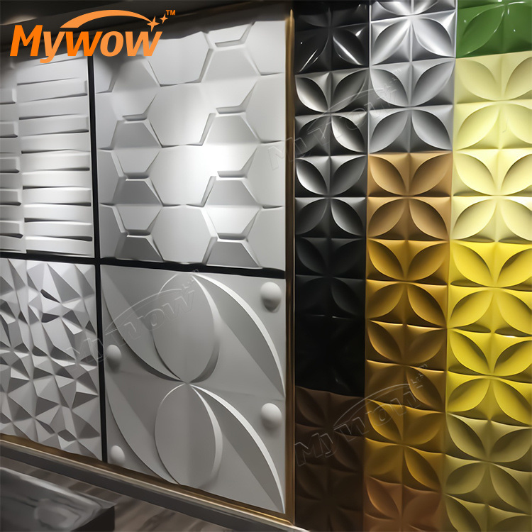 Wall Panels for Home Decoration 3D PVC Wall Panels